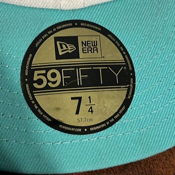 🔥⚾️ Vintage NEW YORK YANKEES New Era 59Fifty Fitted Hat 1996 World Series - NEW - Picture 3 of 10